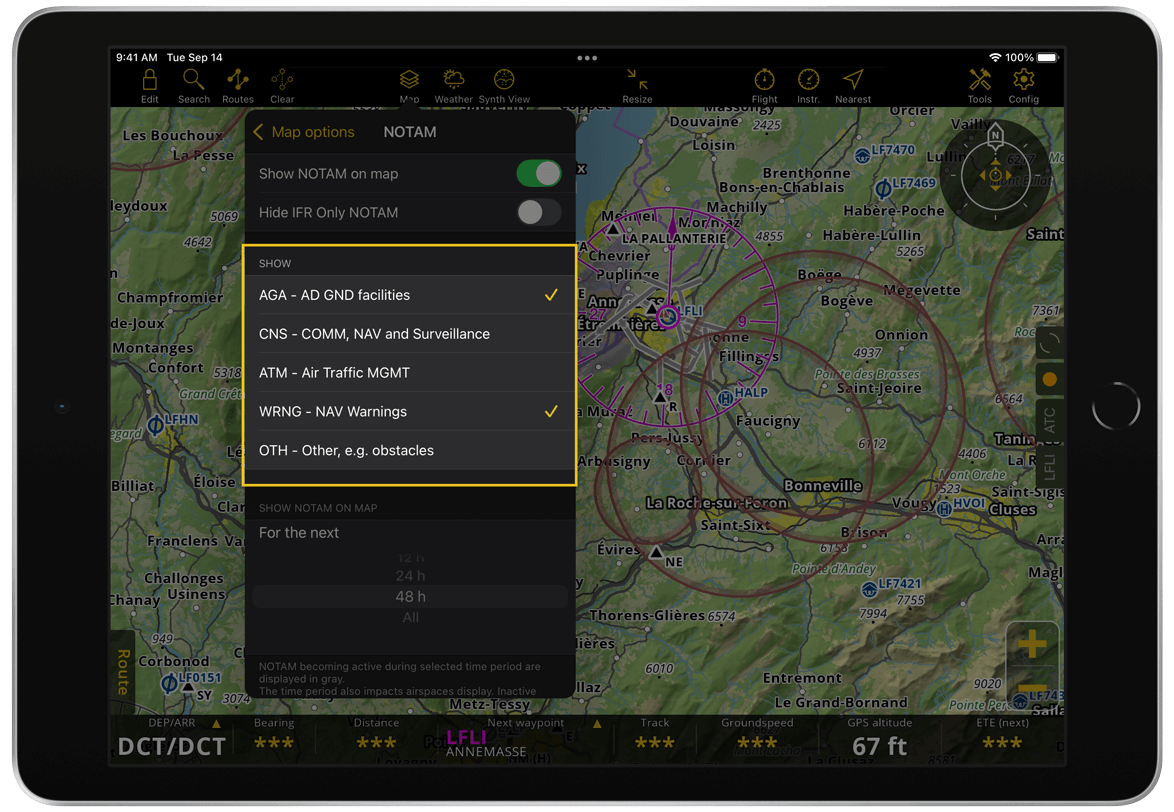 map-options-notam-category-2